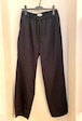 Bamboo Wide Easy Pants　Black