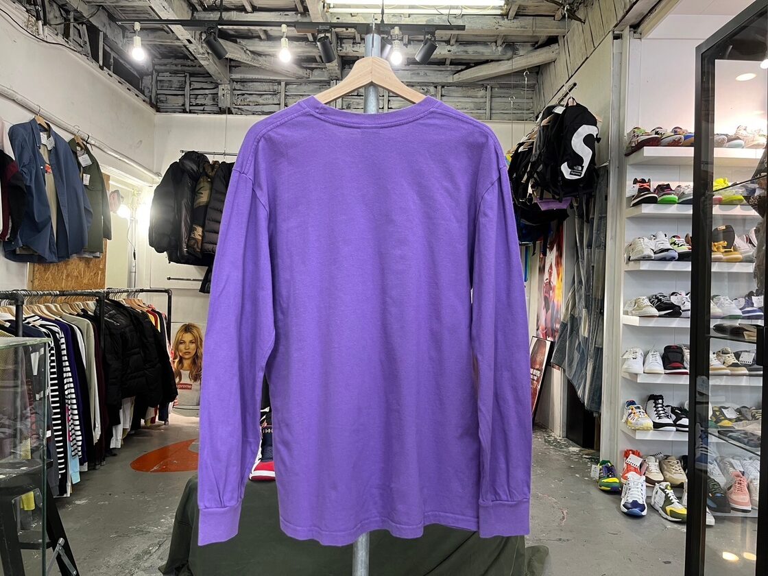 Supreme BOX LOGO LS TEE PURPLE MEIDUM 71741 | Pay ID