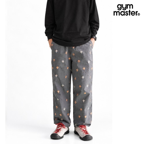 gym master ジムマスター ハッピーペイントダックロングパンツ|総柄 ワークパンツ カジュアルパンツ メンズ レディース G633796 レスラー