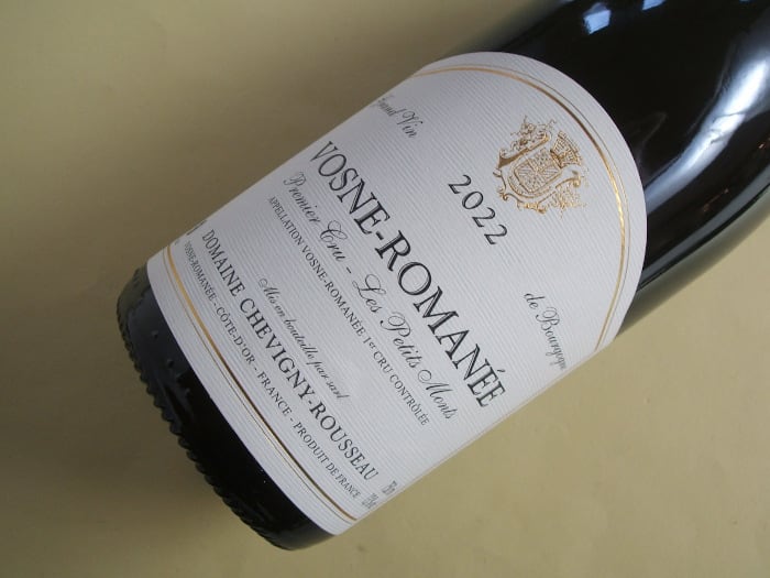 1円～ ワイン シュヴィニー ルソー ヴォーヌ ロマネ 2023年 赤 ※