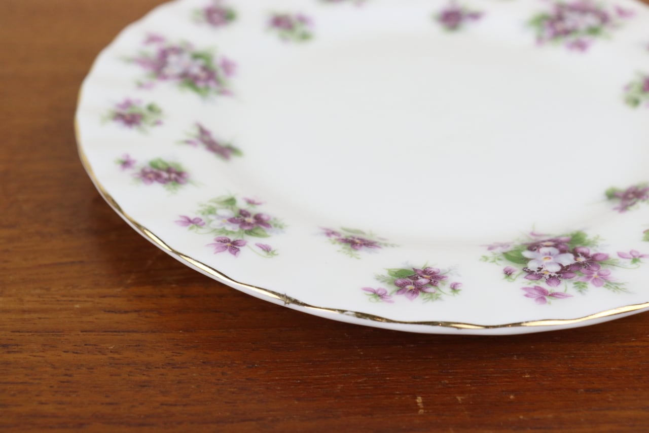 ロイヤルアルバート スウィートバイオレット プレート16cm ケーキ皿