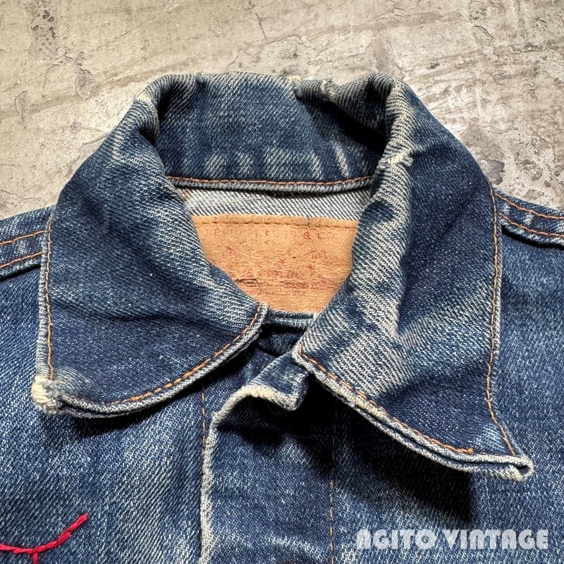 60's LEVI'S リーバイス 70805-0217 キッズデニムトラッカー 60's LEVI'S リーバイス 70805-0217 キッズデニムトラッカー