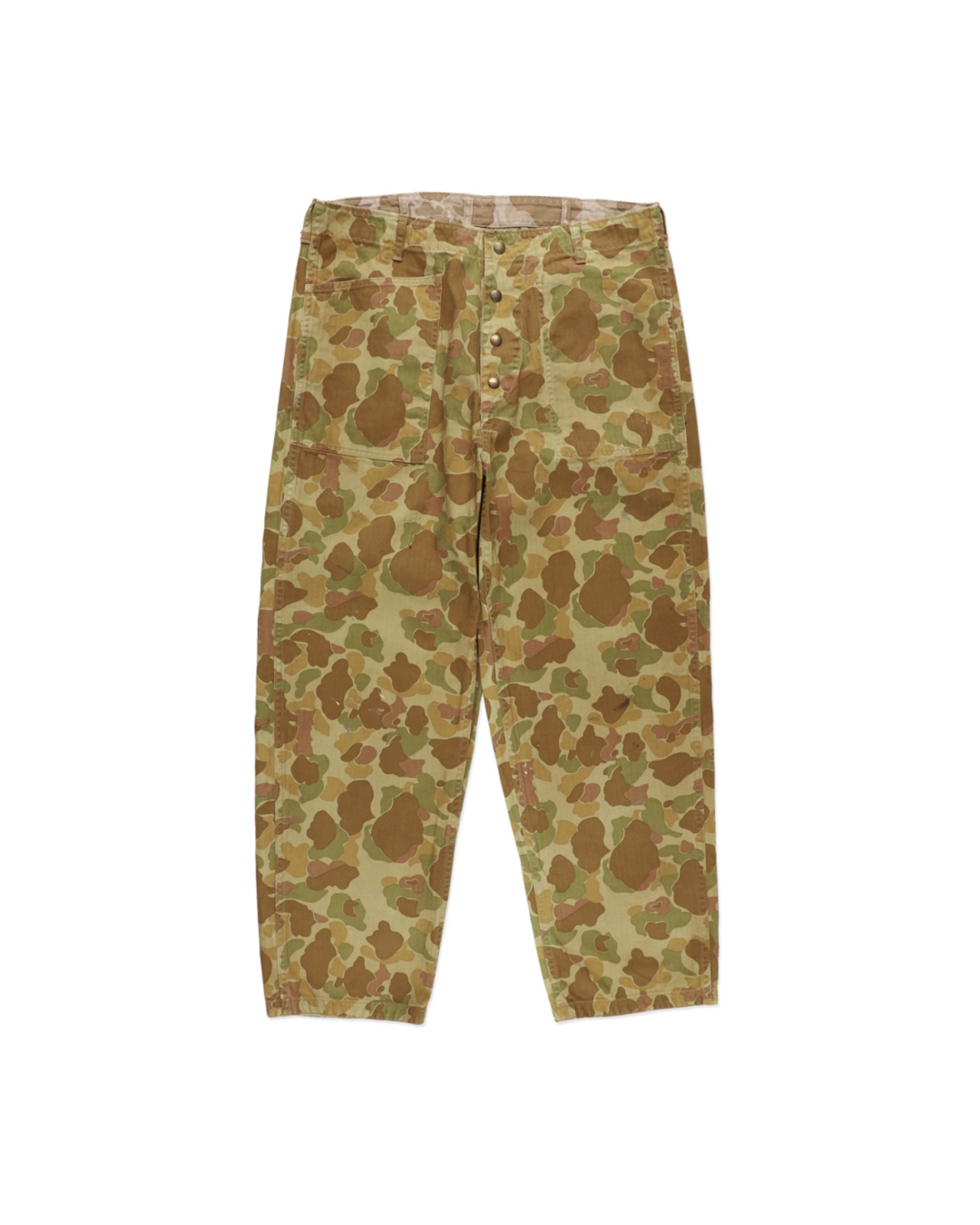 BOWWOW / WEATHERED SWEAT PANTS - EGGPLANT