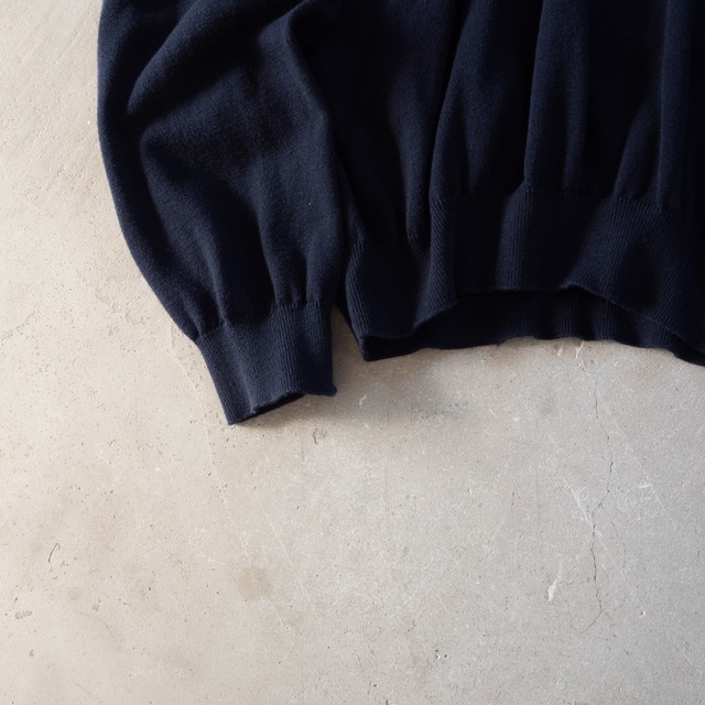 "JOHN BARTLETT" used Cotton knit v-neck pullover