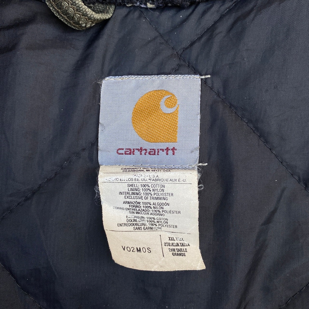 ビッグサイズ 90年代 USA製 Carhartt カーハート ダック地 ベスト 
