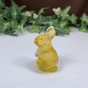 15.可愛いうさぎさん☆カラフルフローライトうさぎさん