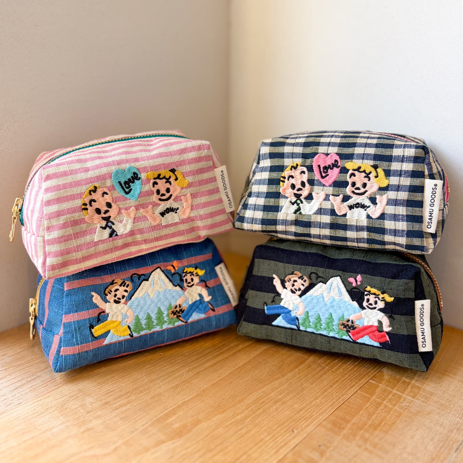 OSAMU GOODS_HARAPPA 山ポーチ