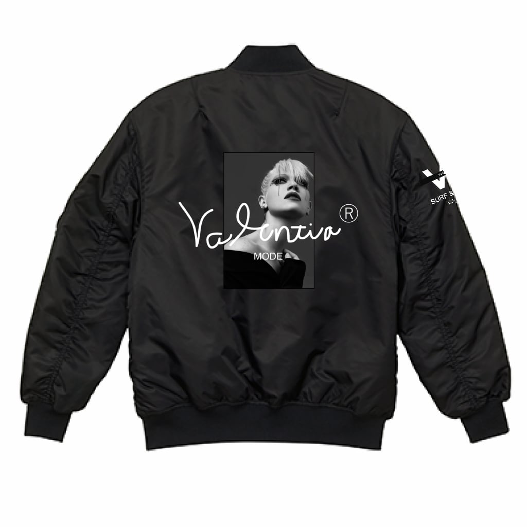 （両面印刷）United Athle タイプ MA-1 ジャケット（中綿入）