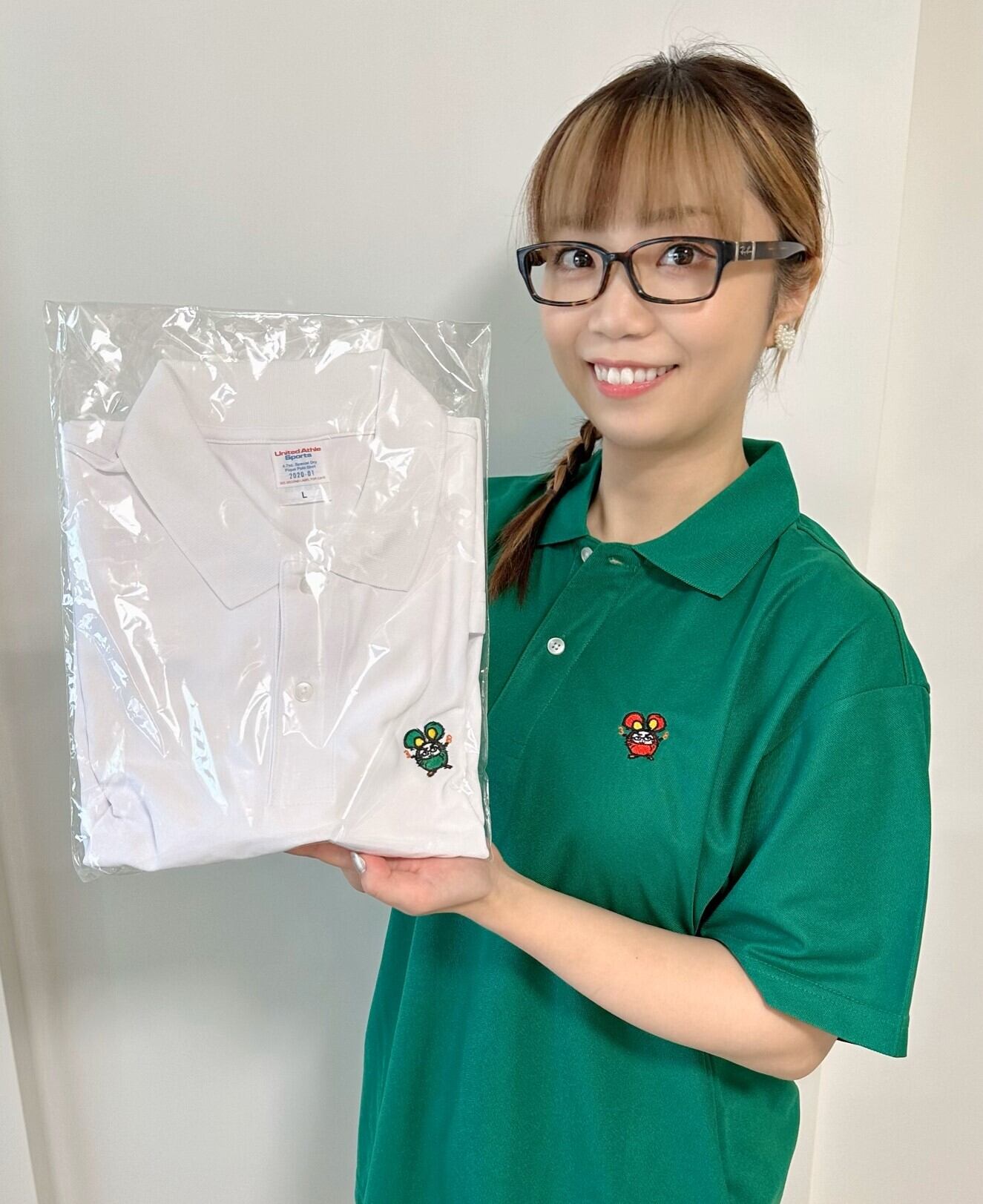 ☆Mr.Mamuogawaポロシャツ☆（刺繍デザイン）全8色 | 朝倉さや