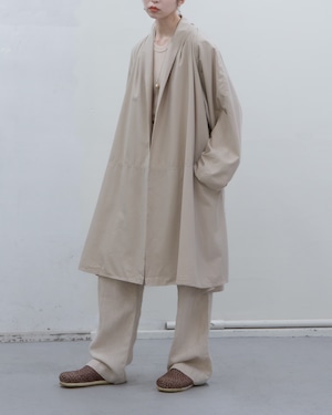 1980s MARELLA - smooth cloth wide coat