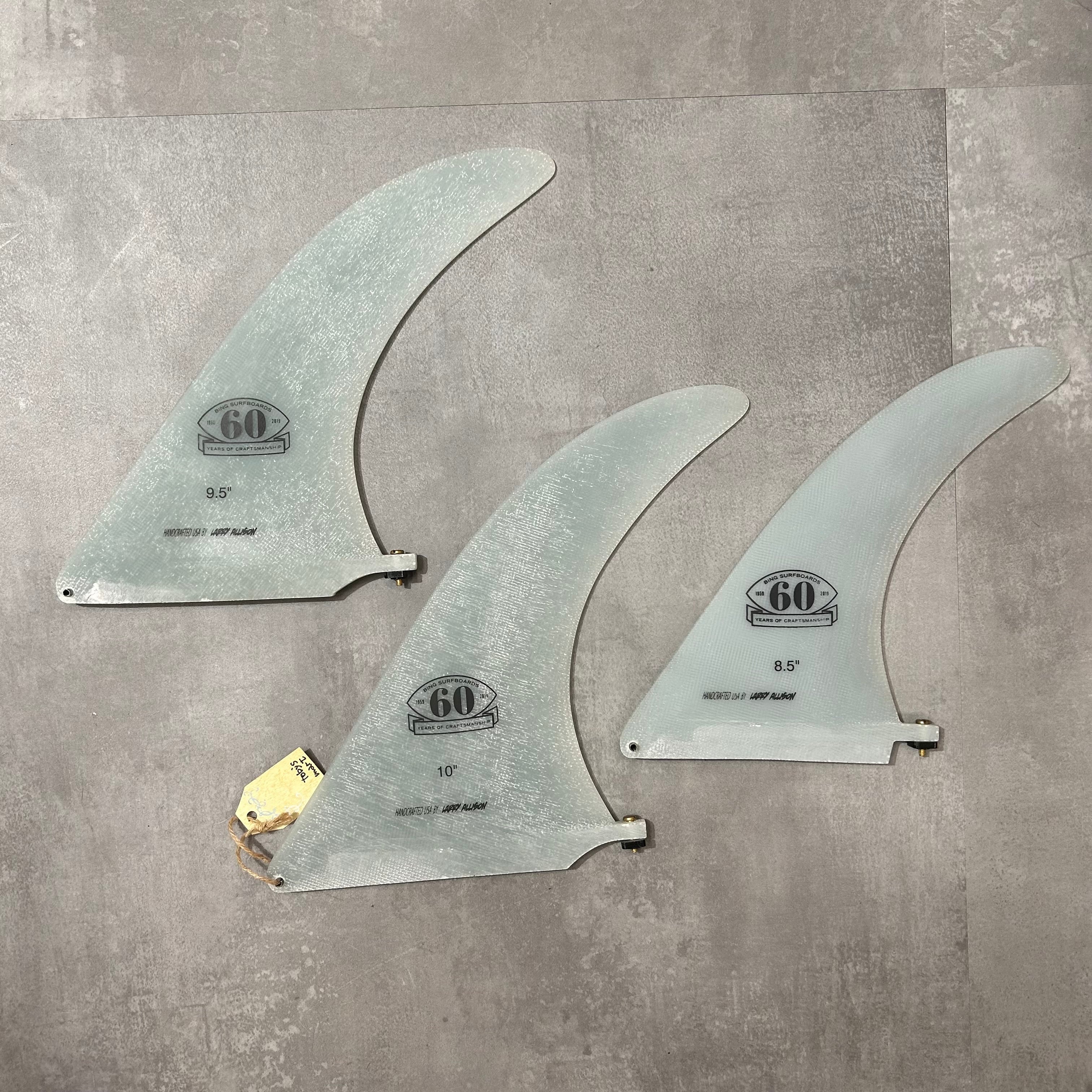 BING SURFBOARDS 60周年記念ロゴ入り Larry Allison 8.5/9.5/10 | mitzmade