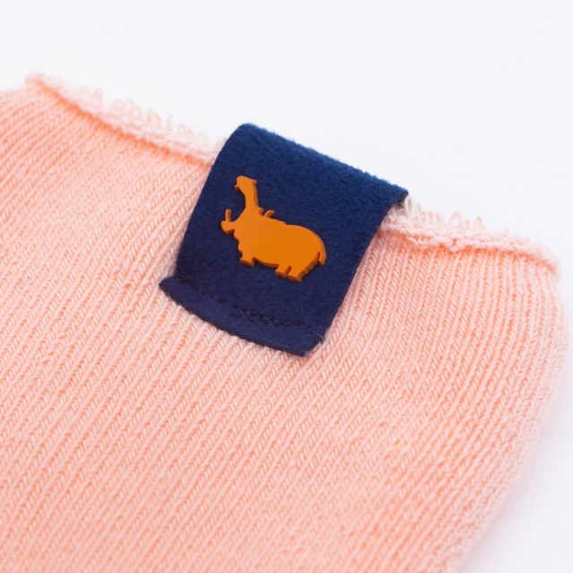 【Hippopotamus】BABY HIPPO socks SALMON PINK