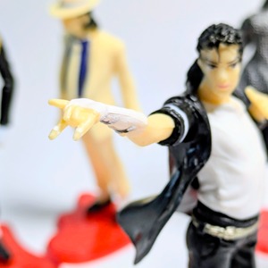 【 Michael Jackson   ( マイケルジャクソン ) 】PVCフィギュア5体セット〚アメリカン雑貨 アメトイ〛
