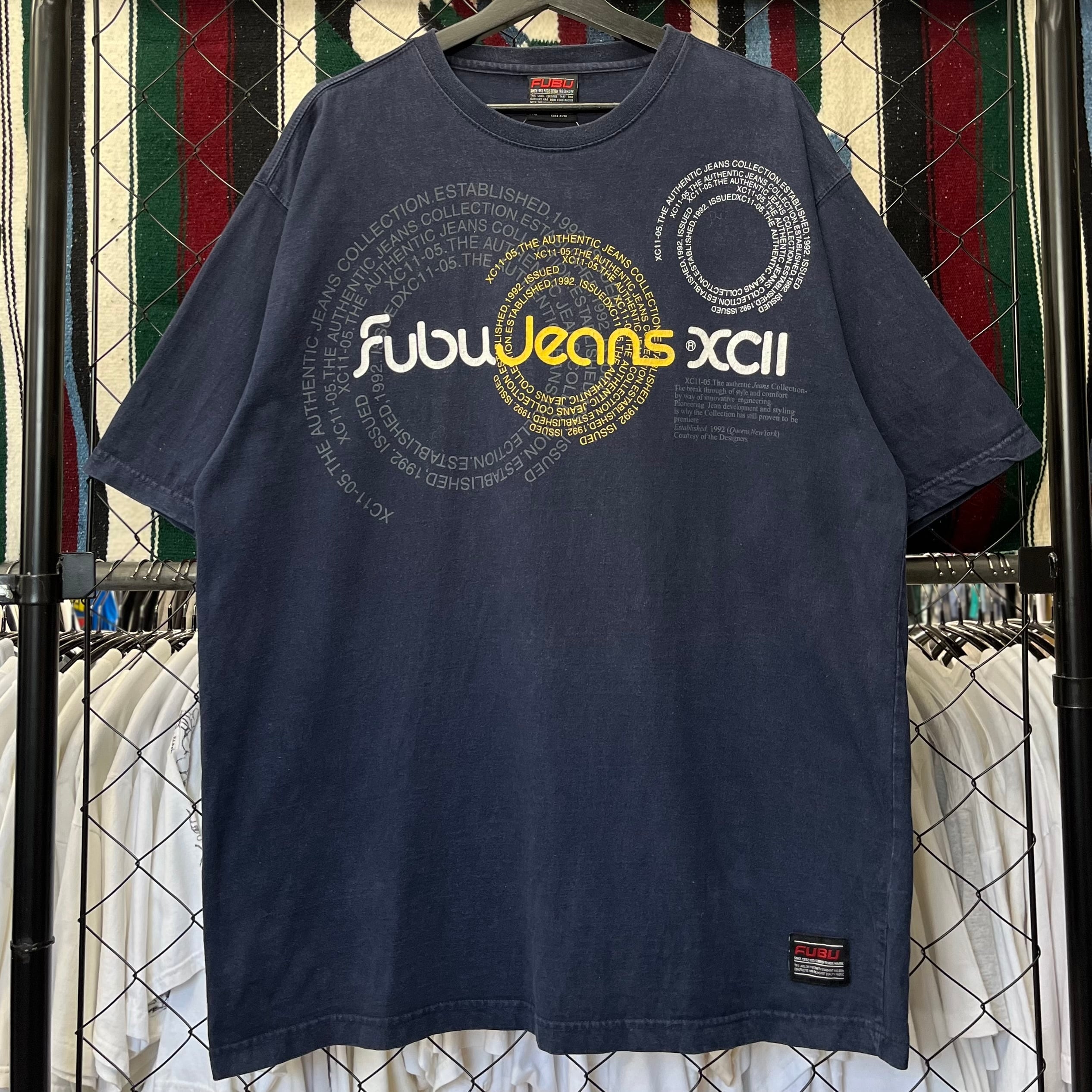 90s フブ FUBU レタリング デザイン Tシャツ XL 古着 古着屋 埼玉