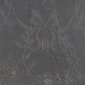 【美品 社交ダンス衣装】ブラック ノーソーイング ニット 黒 リボン 長袖 レース バレエ レッスン 練習着 柄 模様 袖付き