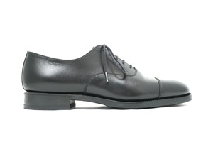 【J.M. WESTON】#300 Cap toe oxford shoes Black  5h E (Second Hand)