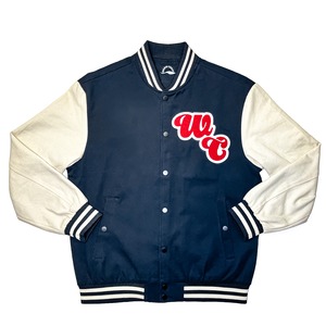 WC emblems stadium jacket "cherry red"【在庫限り】［発送予定：入金確認後1週間以内］