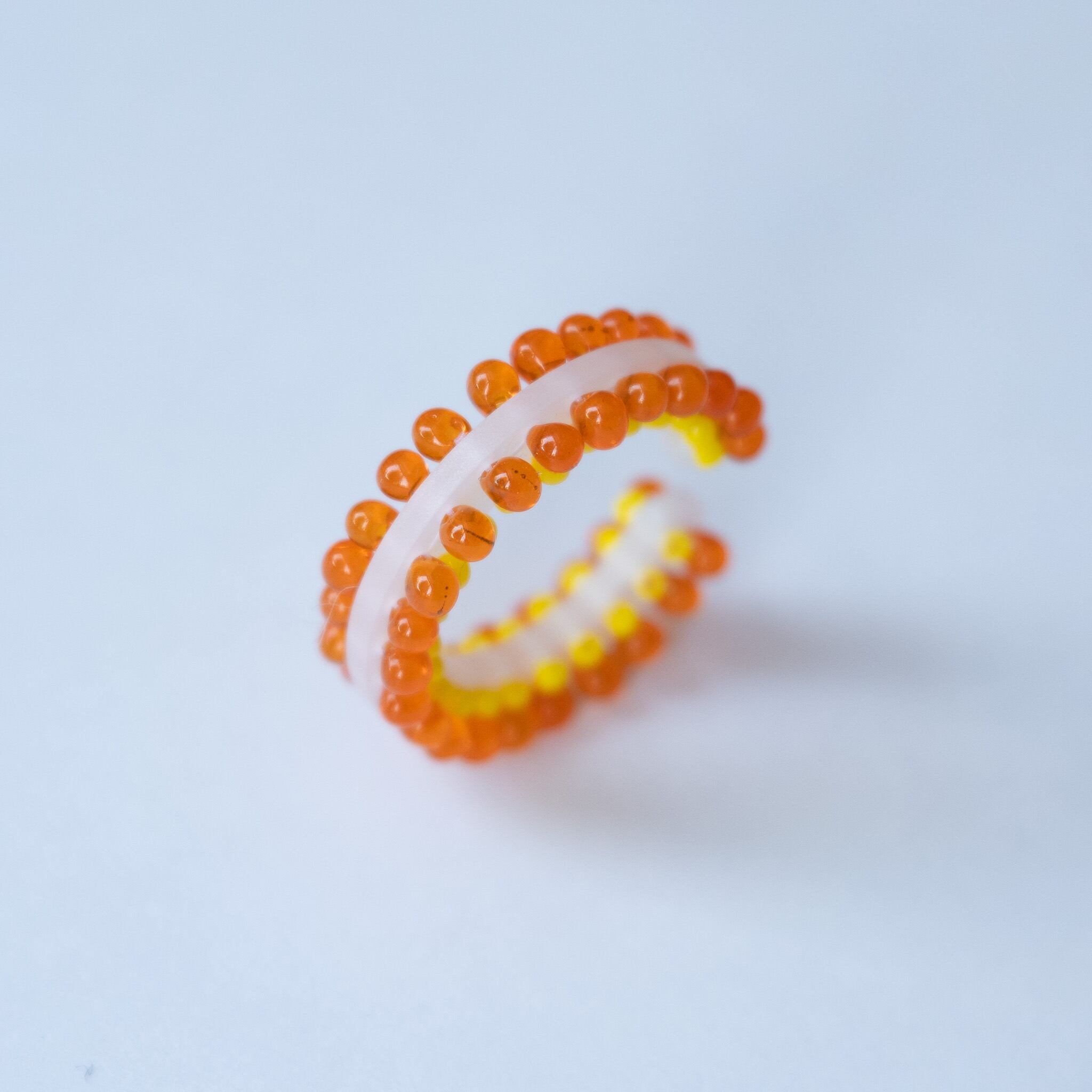 puzzle ring ear cuff L  [09]