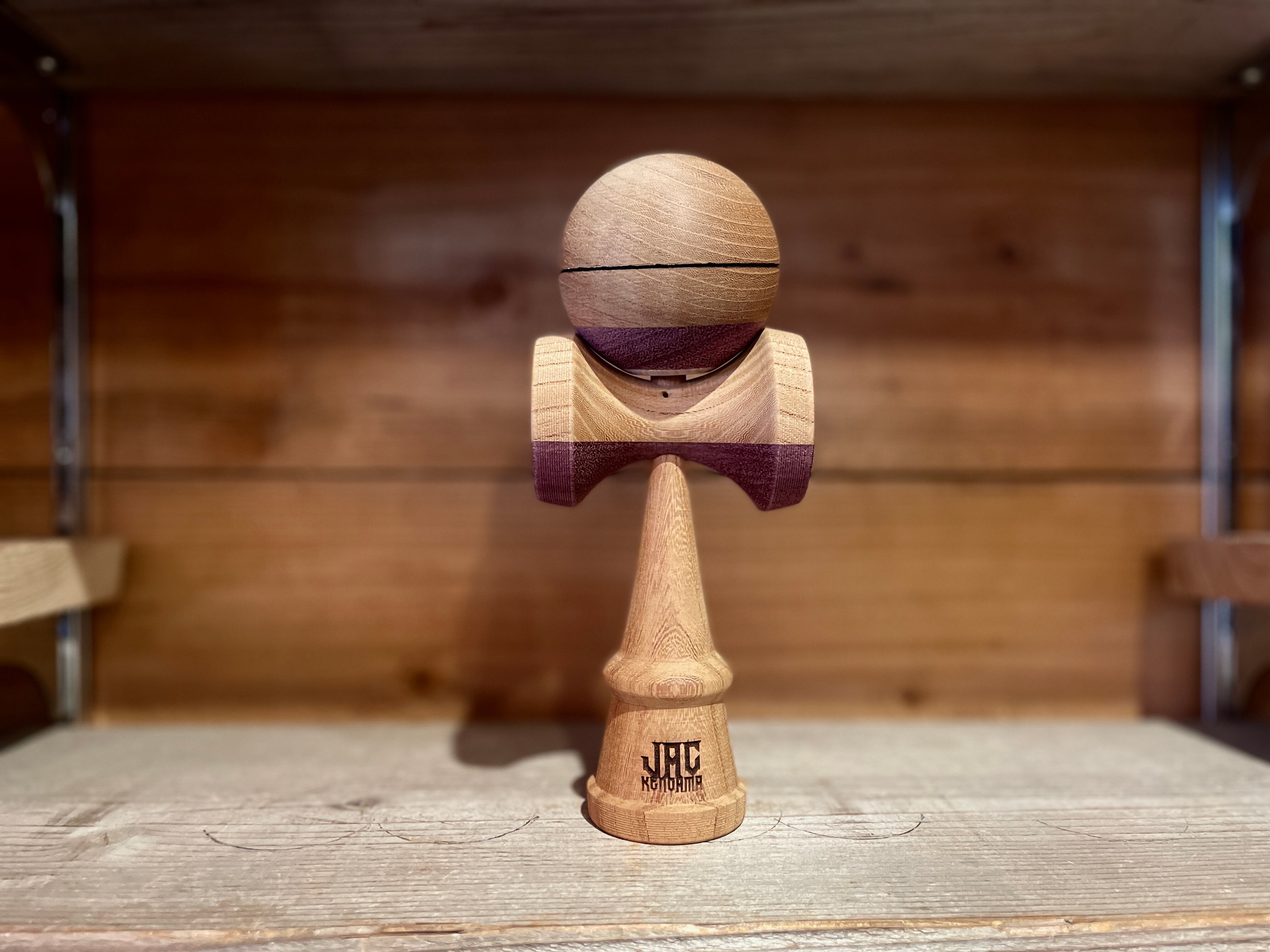 「けん玉」JAC KENDAMA 10mm line laminated JAC KENDAMA 10MM LINE LAMINATED MSLG けん玉 | MERSYS