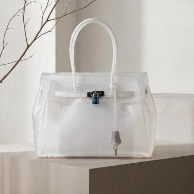 Matte clear jelly belt bag 8 colors　V3033