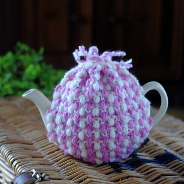 《手編みkoko'sティーコージー》Bobble -ボブル-