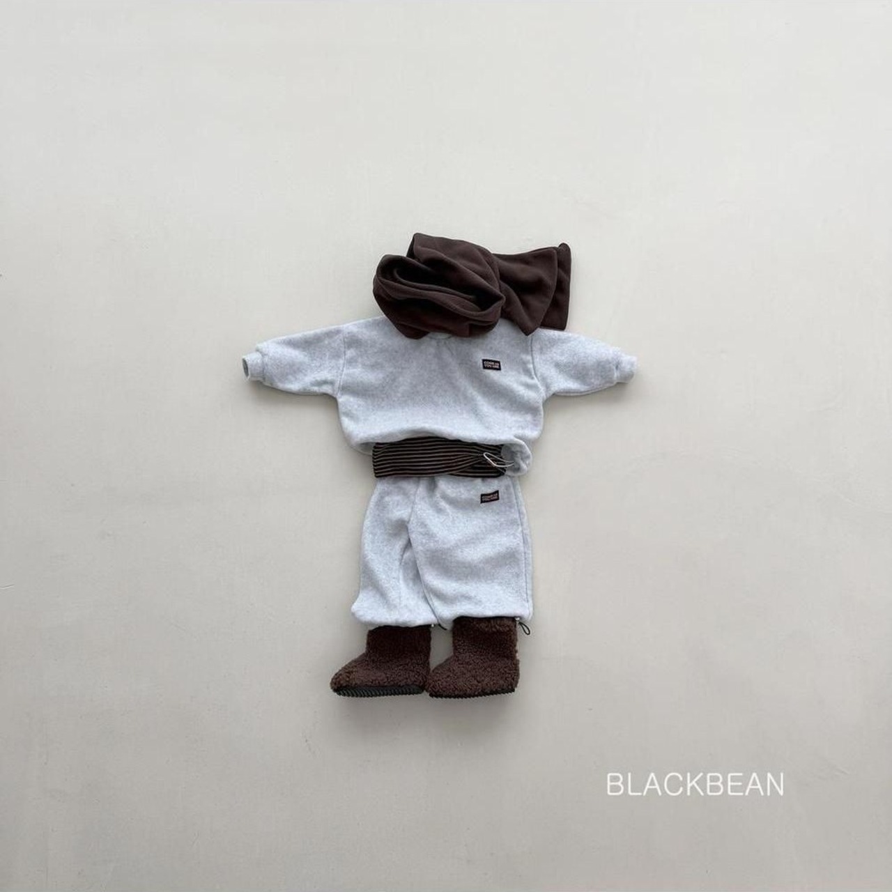ブラックビーン / blackbean / ストッパーセットアップ / 韓国子供服 / キッズ / 26winter〖取寄〗*ベビーS~XL*