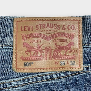 LEVI'S 501 トルコ製 デニム ジーンズ ジーパン W36 L32 ビッグサイズ リーバイス US古着