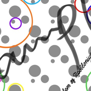 アポロニウス問題デザインペーパー　数学 幾何学 図形 理系文房具 学習 おしゃれ