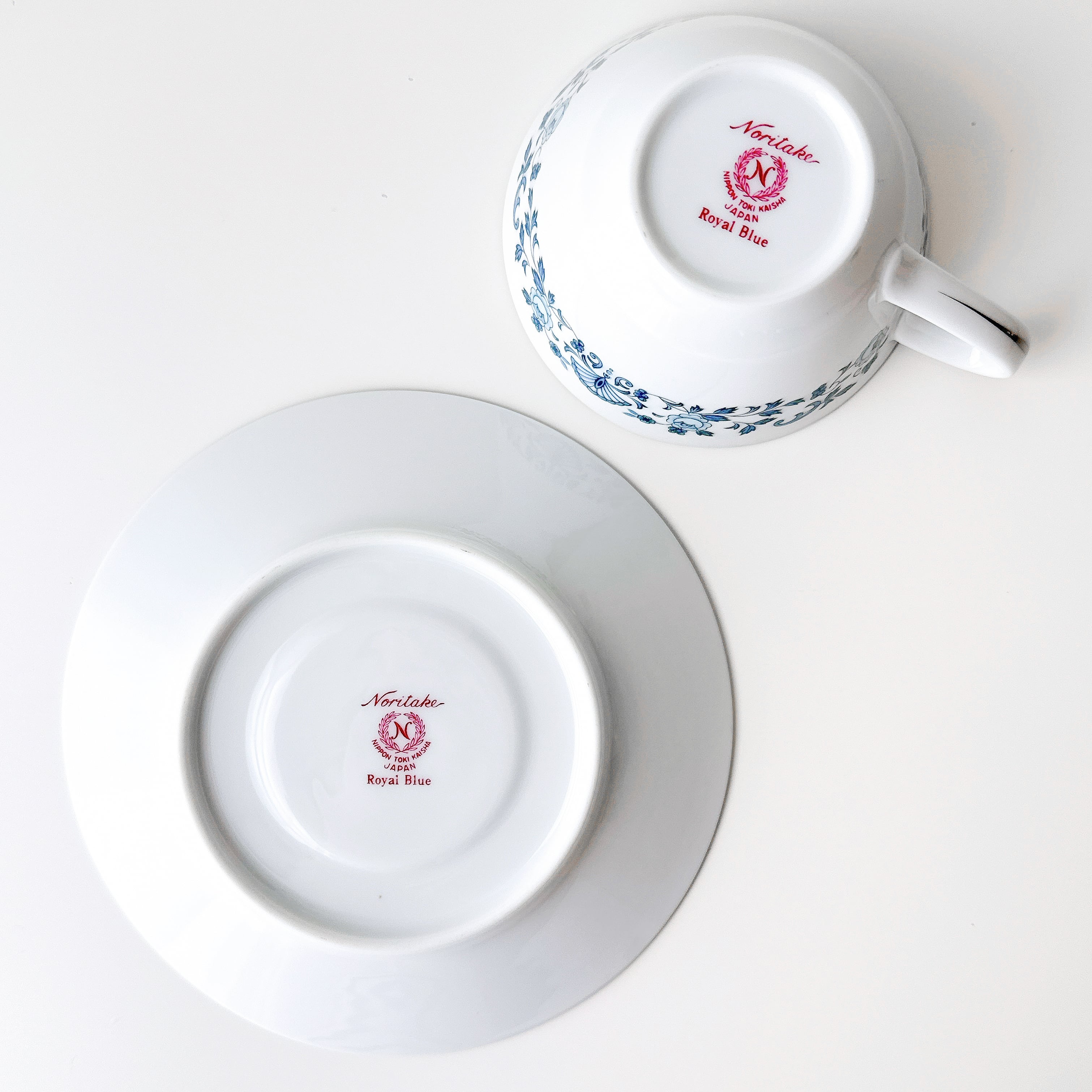 vintage】Noritake Royal Blue ノリタケ ロイヤルブルー ティーカップ