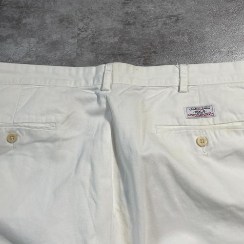 90-00s Ralph Lauren 40/30 ホワイトパンツ 詳細写真14