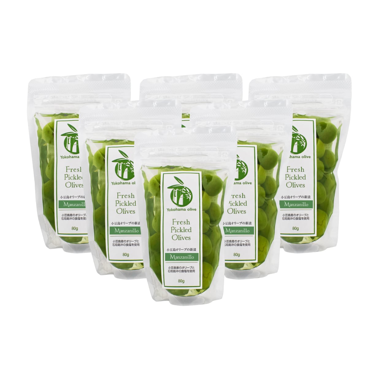 オリーブ新漬け【お買い得セール 6個セット】