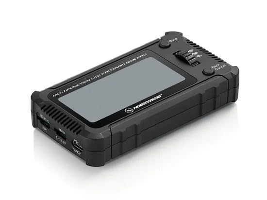 【人気】HOBBYWING LCDプログラムボックスPRO ホビーウィング ラジコン XERUNシリーズ PLATINUMシリーズ ESC 日本語表記対応 大画面液晶 ダイヤル Bluetooth搭載 HOBBYWINGV2アプリ