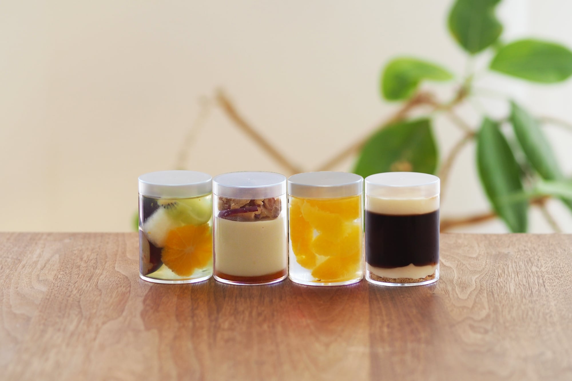 12月のゼリーセットA【旬の果物・さつまいも&りんごクランブル・まどんな・コーヒーゼリーティラミス】12月26日発送予定