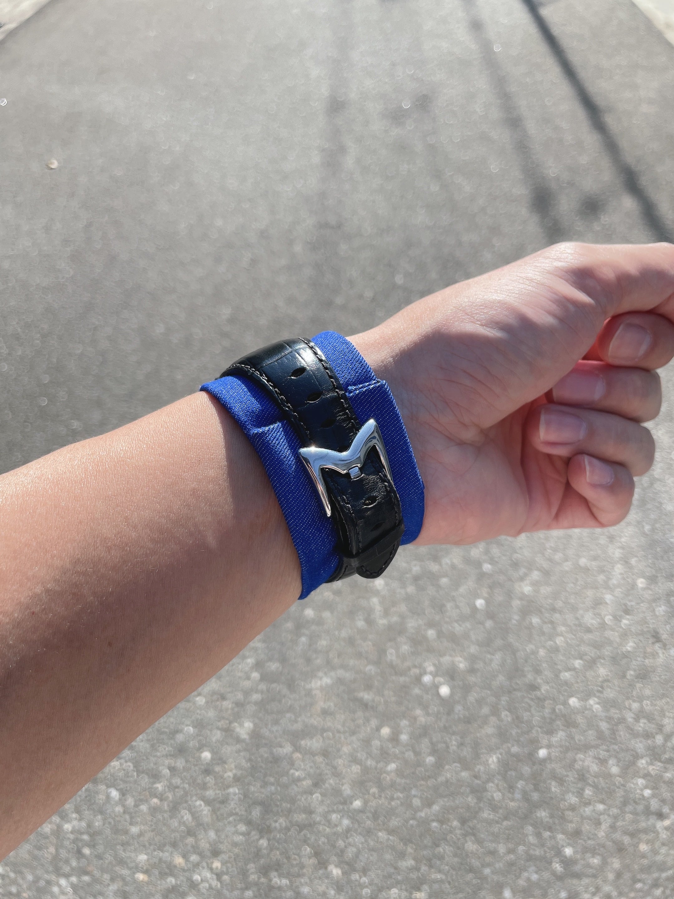 青 腕時計用リストバンド | Pay ID