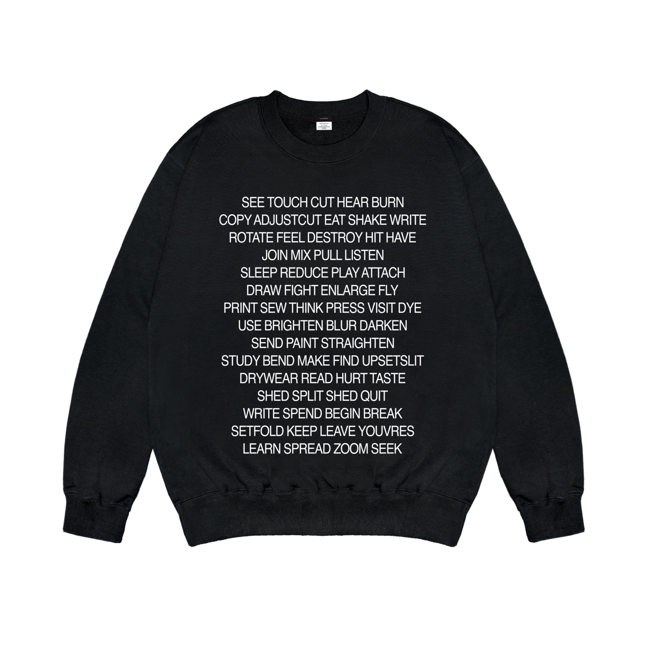 Word Crewneck Sweat
