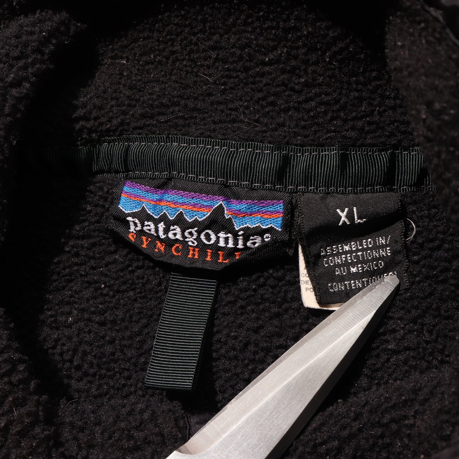 【希少】Patagonia パタゴニア スナップT ブラック XL シンチラPatagonia