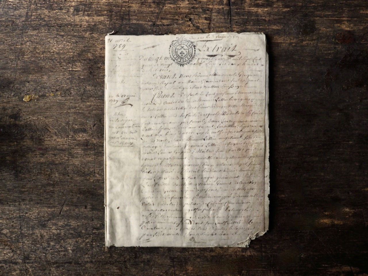 羊皮紙の古文書 Ⅲ