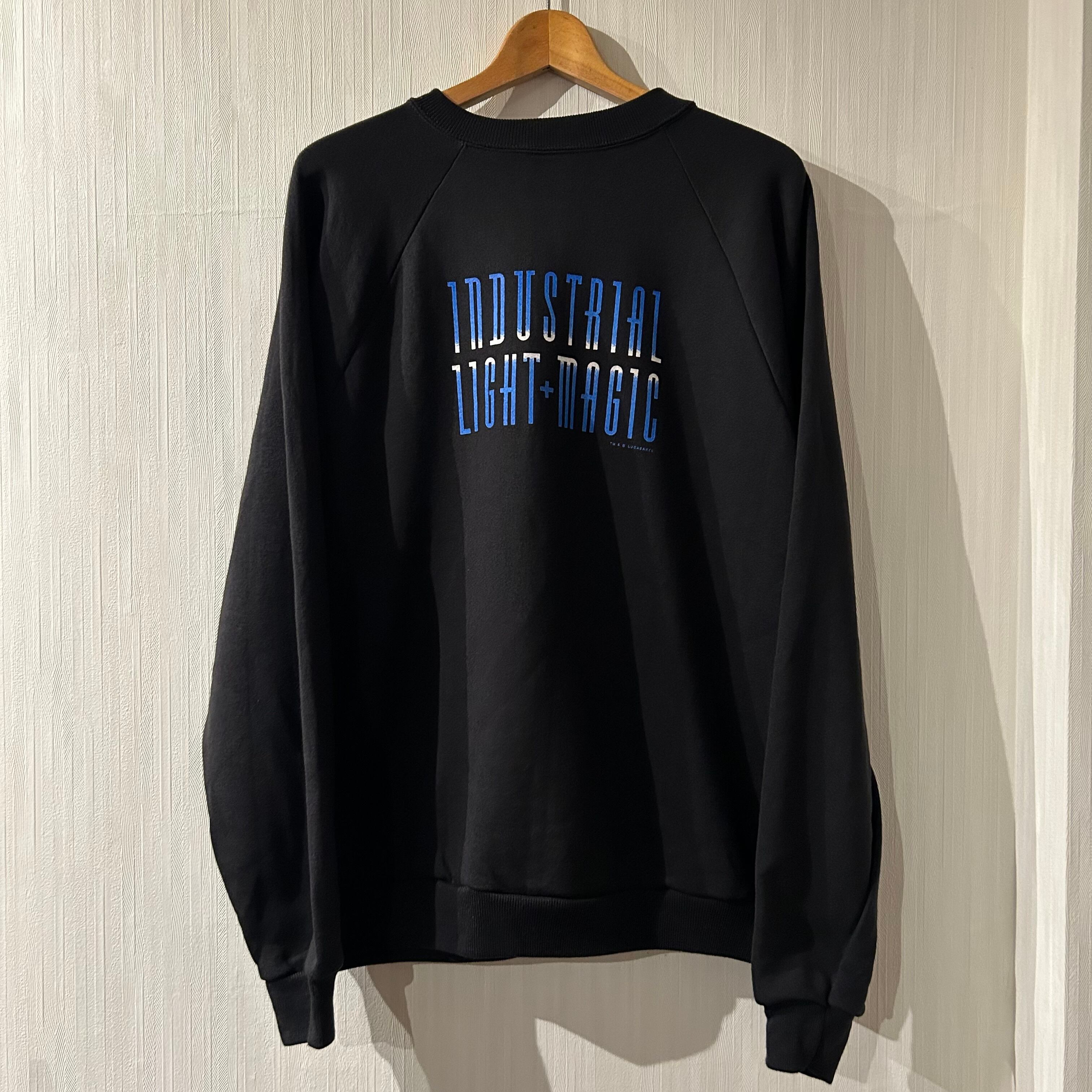 Dead Stock!! 1990s INDUSTRIAL LIGHT & MAGIC sweat | What'z up