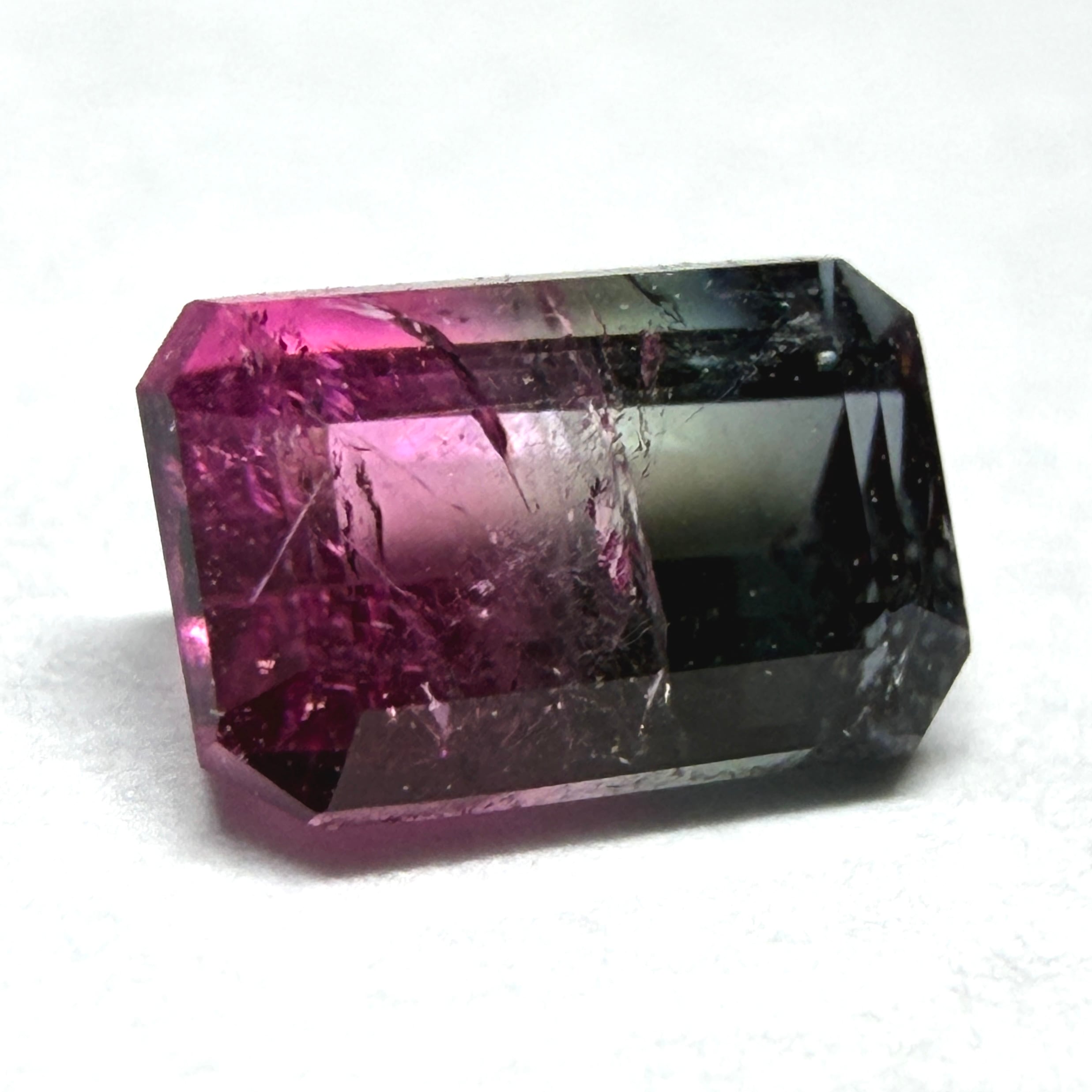 バイカラートルマリン A571 天然バイカラートルマリン 0.865ct | Petal Gem