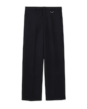 JOHN LAWRENCE SULLIVAN / WOOL GABARDINE WIDE TROUSERS