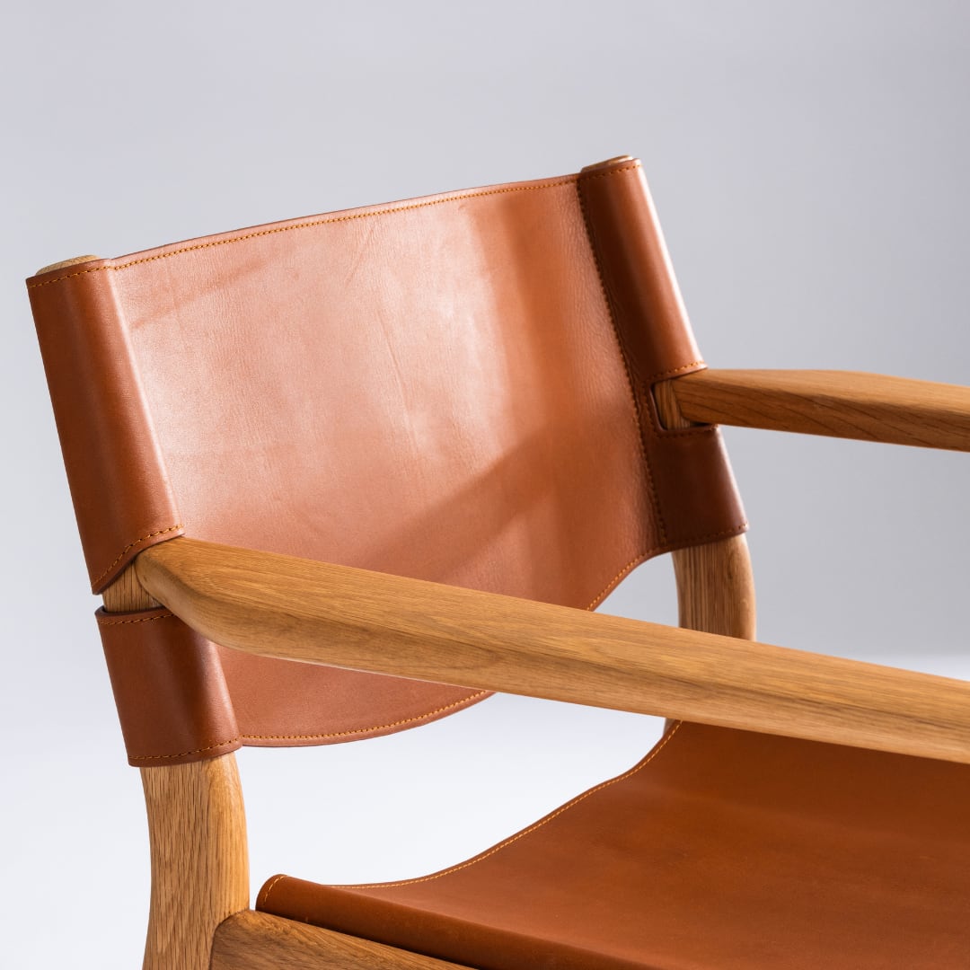 7/21 順次発送開始】Lounge Chair Oak Natural/Black Leather | foxx chair