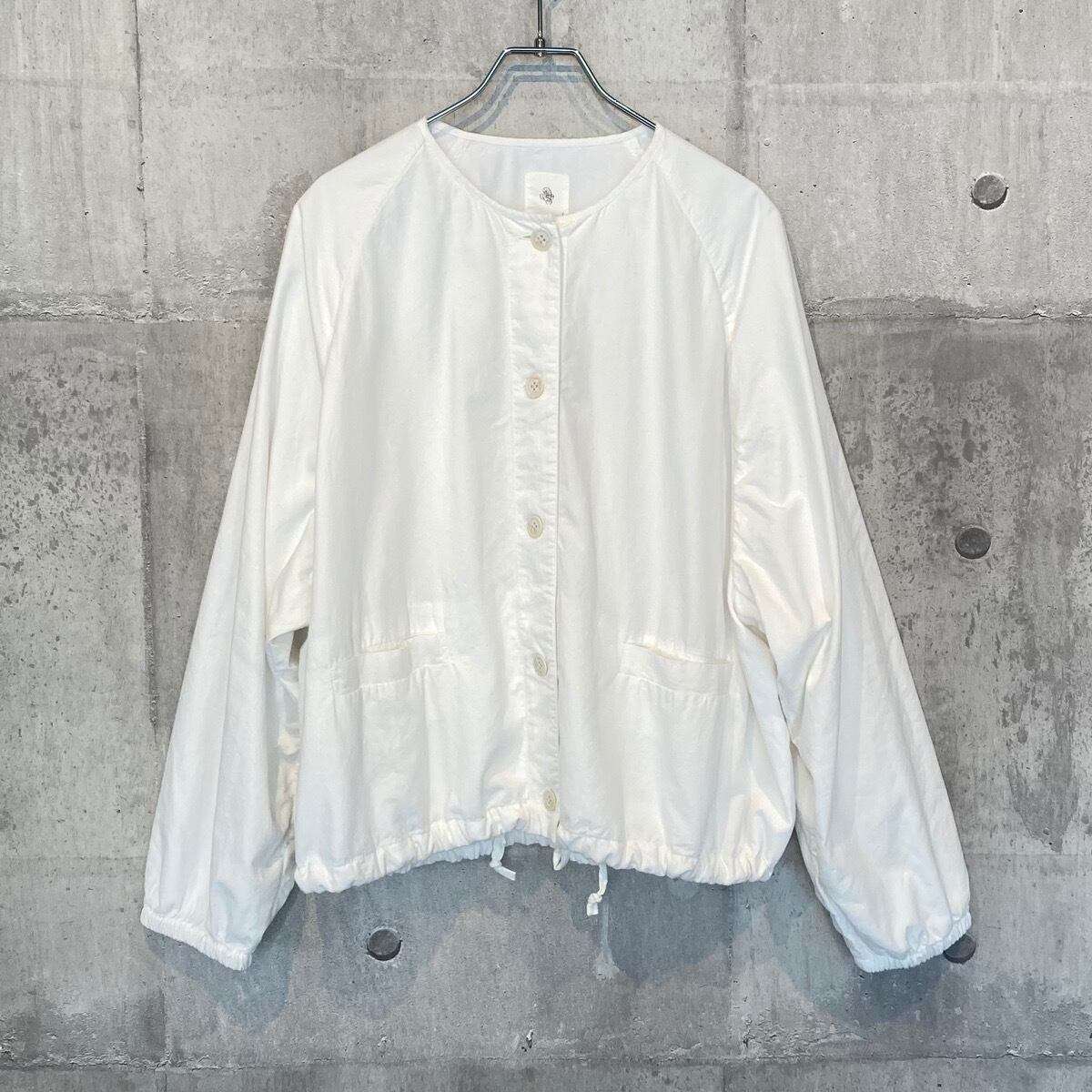 maison de soil】40s ORGANIC POPLIN RAGLAN STRING JACKET ジャケット