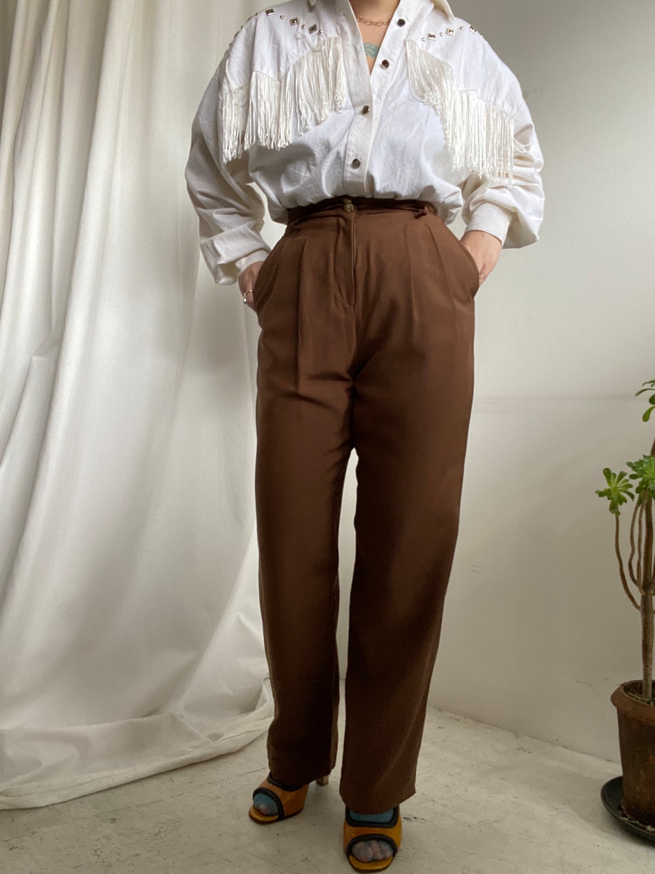 80‘s Western fringe shirts Made in U.S.A