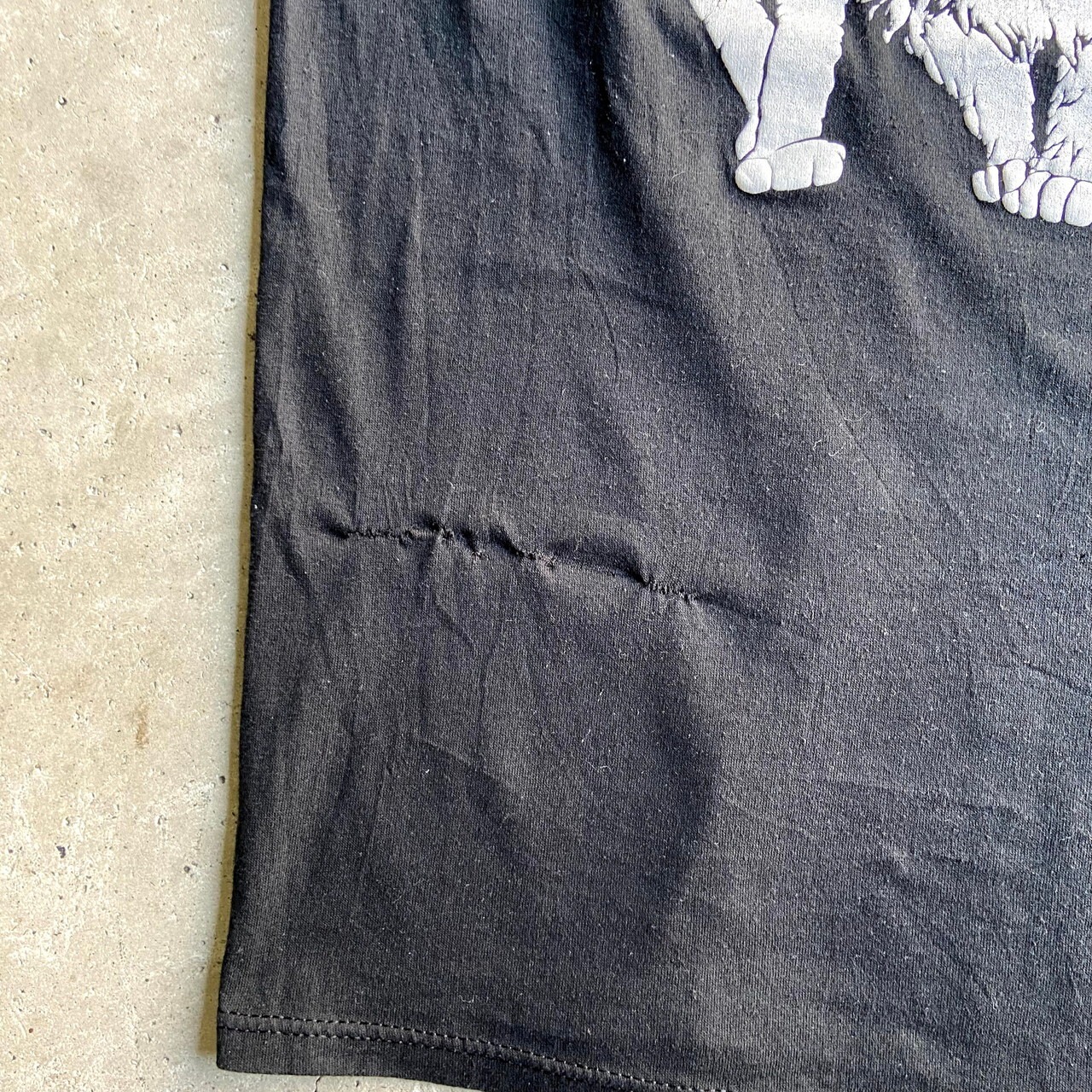 80年代 USA製 ネコ アニマルプリントTシャツ メンズXL レディース 古着 