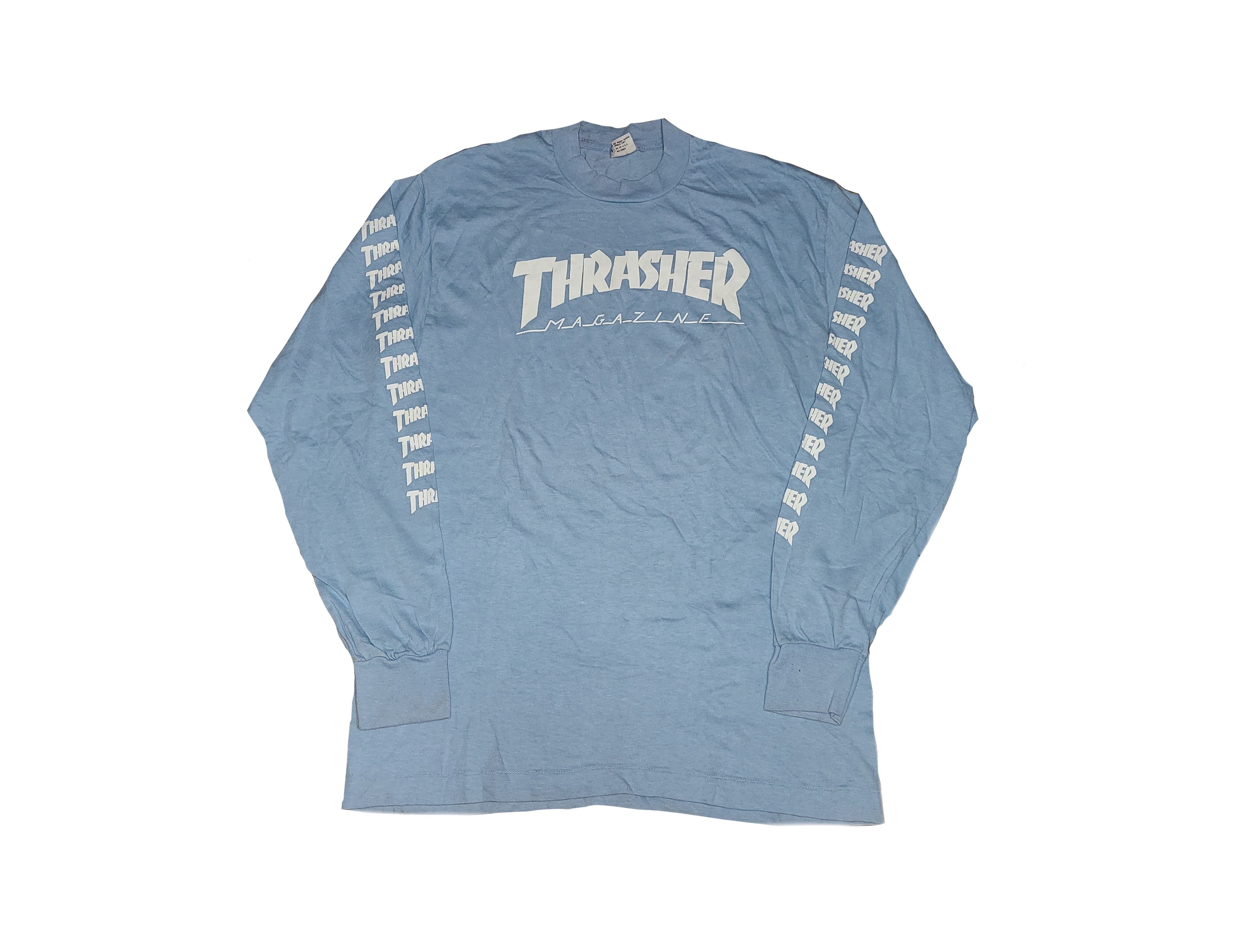 80s usa製 Thrasher  magazine Tシャツ pushead