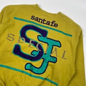 Santa Fe サンタフェ 背面デザイン トレーナー 4/グリーン イエロー系 メンズ