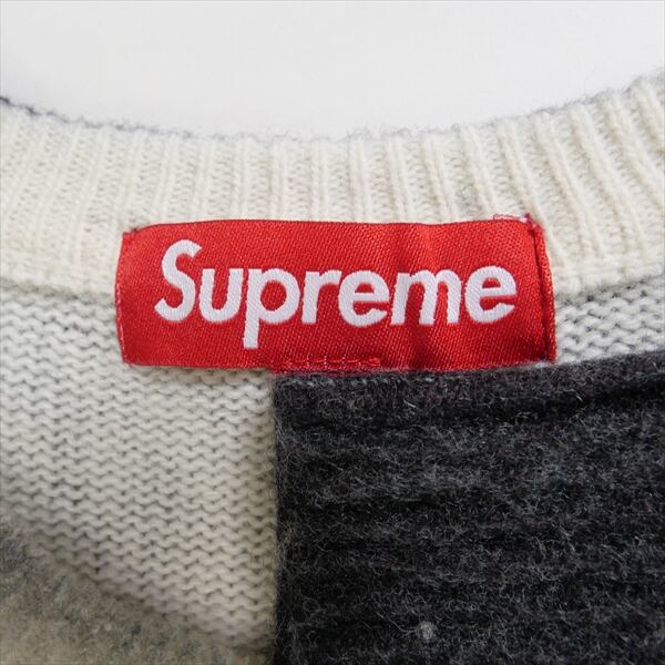Supreme Blurred Logo Sweater BLACK M