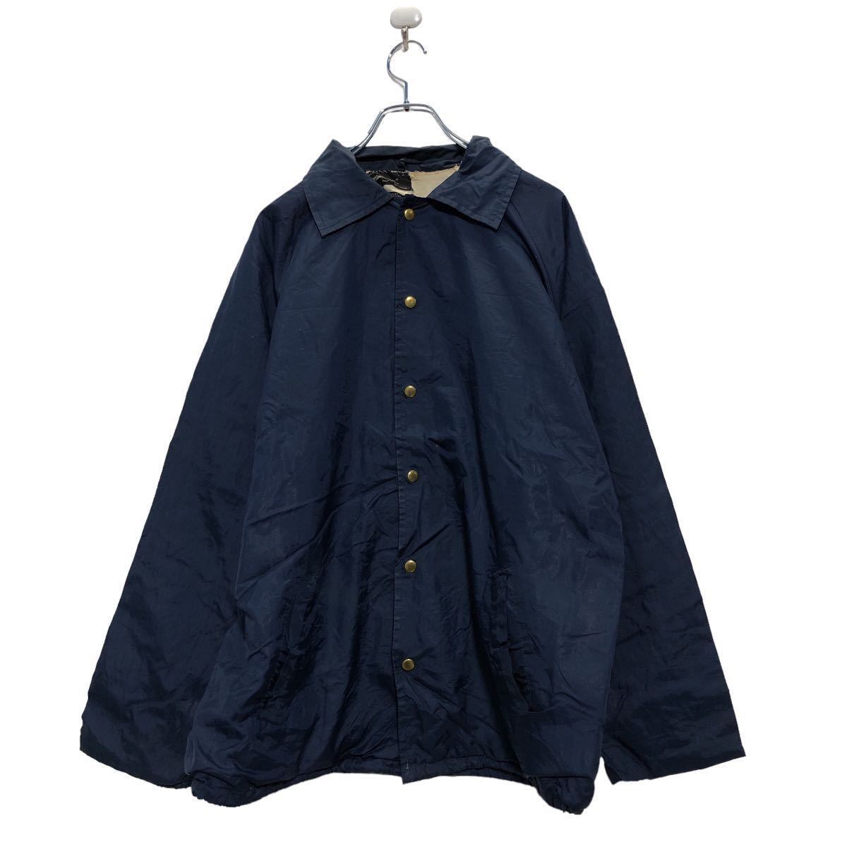 まっつん アンユーズド コーチジャケット ナイロン ネイビー 2（M相当