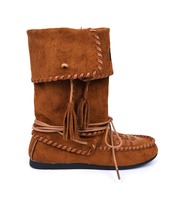 タッセルモカシンブーツ　CQ-48540