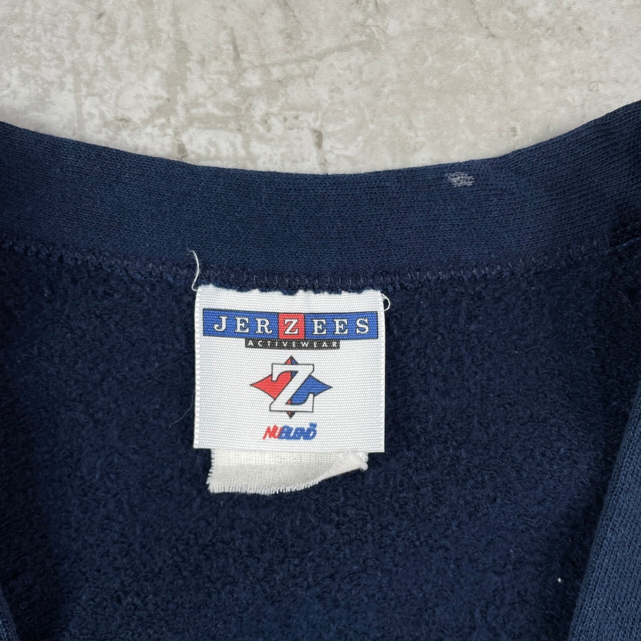 90s スウェットカーディガン USA製 デッドストック Lサイズ タグ付き 90s スウェットカーディガン USA製 デッドストック Lサイズ タグ付き